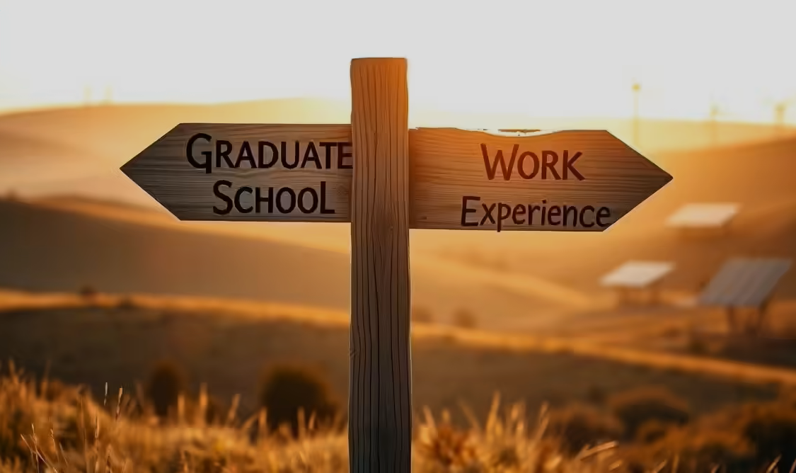 Master’s Degree or Work Experience – what should come first ?