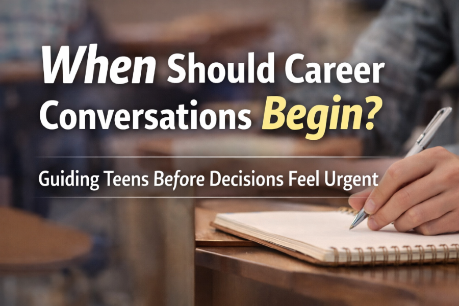 When should Career conversations begin?